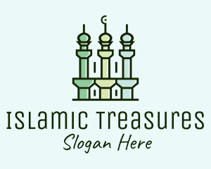 Islamic Minaret Temple logo