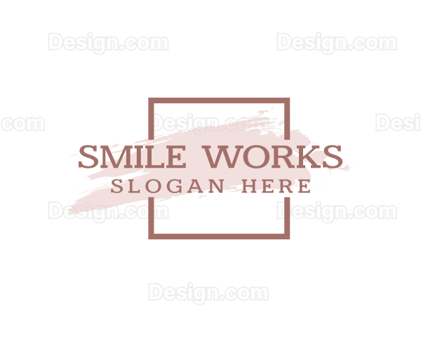 Feminine Serif Wordmark Logo