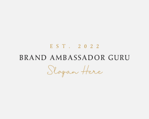 Luxury Business Brand logo design