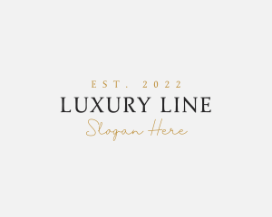 Luxury Business Brand logo design