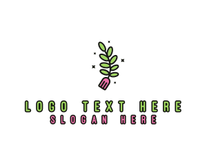 Lunch - Organic Food Fork logo design