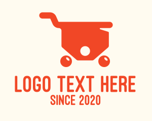 Orange Price Tag Cart logo