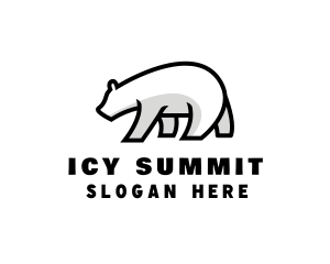 Ice Polar Bear logo