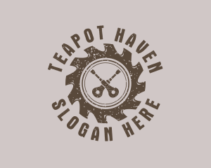 Carpentry Tools Ratchet logo design