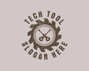 Carpentry Tools Ratchet logo design