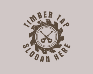 Carpentry Tools Ratchet logo design