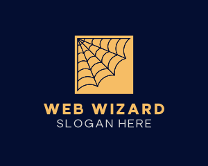 Spider Web Pattern logo design