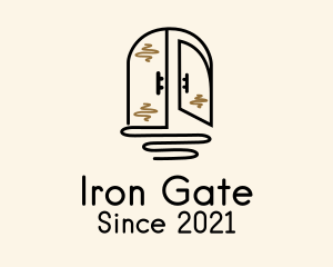 Monoline Entrance Gate  logo
