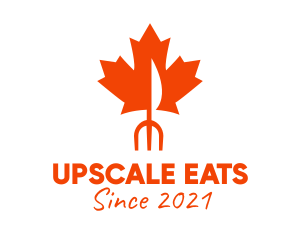 Maple Leaf Cutlery logo design