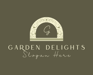 Organic Flower Event Planner logo design