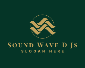 Modern Waves Business logo design