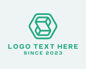 Technology - Modern Geometric Technology logo design
