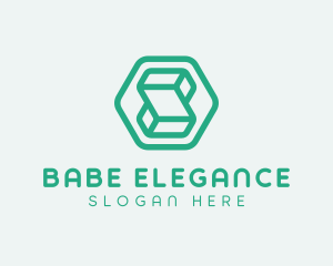 Modern Geometric Technology logo design