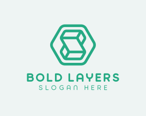 Modern Geometric Technology logo design