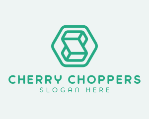 Modern Geometric Technology logo design