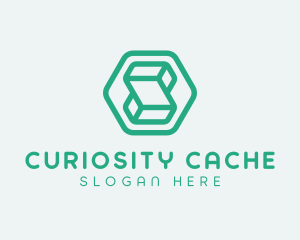 Modern Geometric Technology logo design