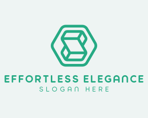 Modern Geometric Technology logo design