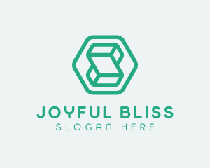 Modern Geometric Technology logo design