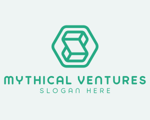 Modern Geometric Technology logo design