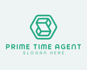 Modern Geometric Technology logo design