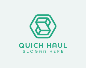 Modern Geometric Technology logo design