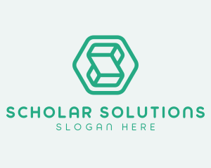 Modern Geometric Technology logo design