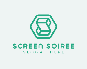 Modern Geometric Technology logo design