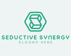 Modern Geometric Technology logo design