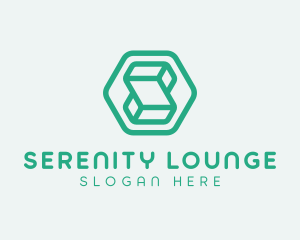 Modern Geometric Technology logo design