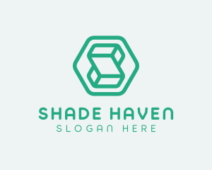 Modern Geometric Technology logo design