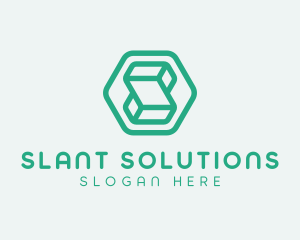 Modern Geometric Technology logo design