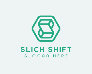 Modern Geometric Technology logo design