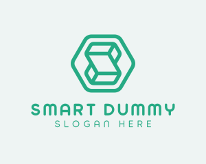 Modern Geometric Technology logo design