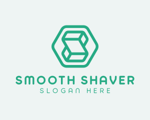 Modern Geometric Technology logo design