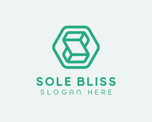 Modern Geometric Technology logo design