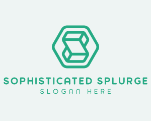 Modern Geometric Technology logo design