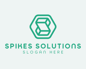 Modern Geometric Technology logo design