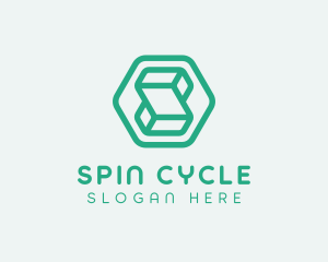 Modern Geometric Technology logo design