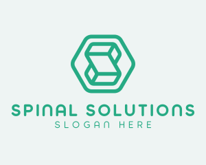 Modern Geometric Technology logo design