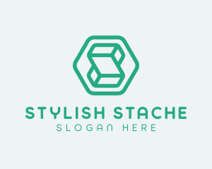 Modern Geometric Technology logo design