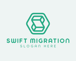 Modern Geometric Technology logo design