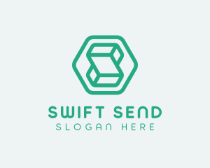 Modern Geometric Technology logo design