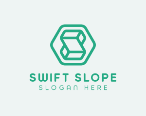 Modern Geometric Technology logo design