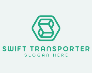 Modern Geometric Technology logo design