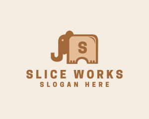 Elephant Loaf Bread  logo design