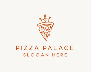 Royal Pizza Crown logo design