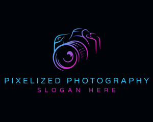 Shutter Camera Photographer logo design