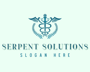 Caduceus Medical Hospital logo design