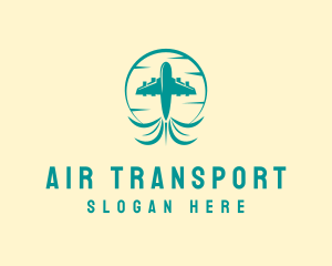 Airplane Travel Flight logo design