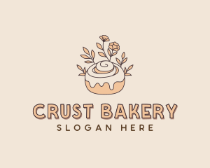 Cinnamon Roll Bakery logo design